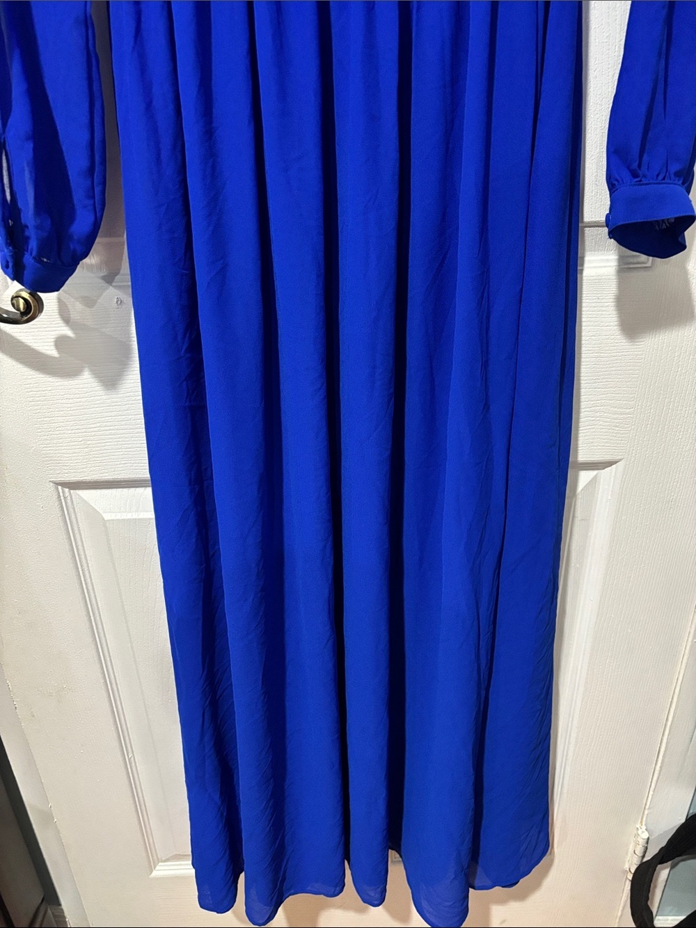 Lulu's Blue Long-Sleeve Dress - Picture 7 of 9